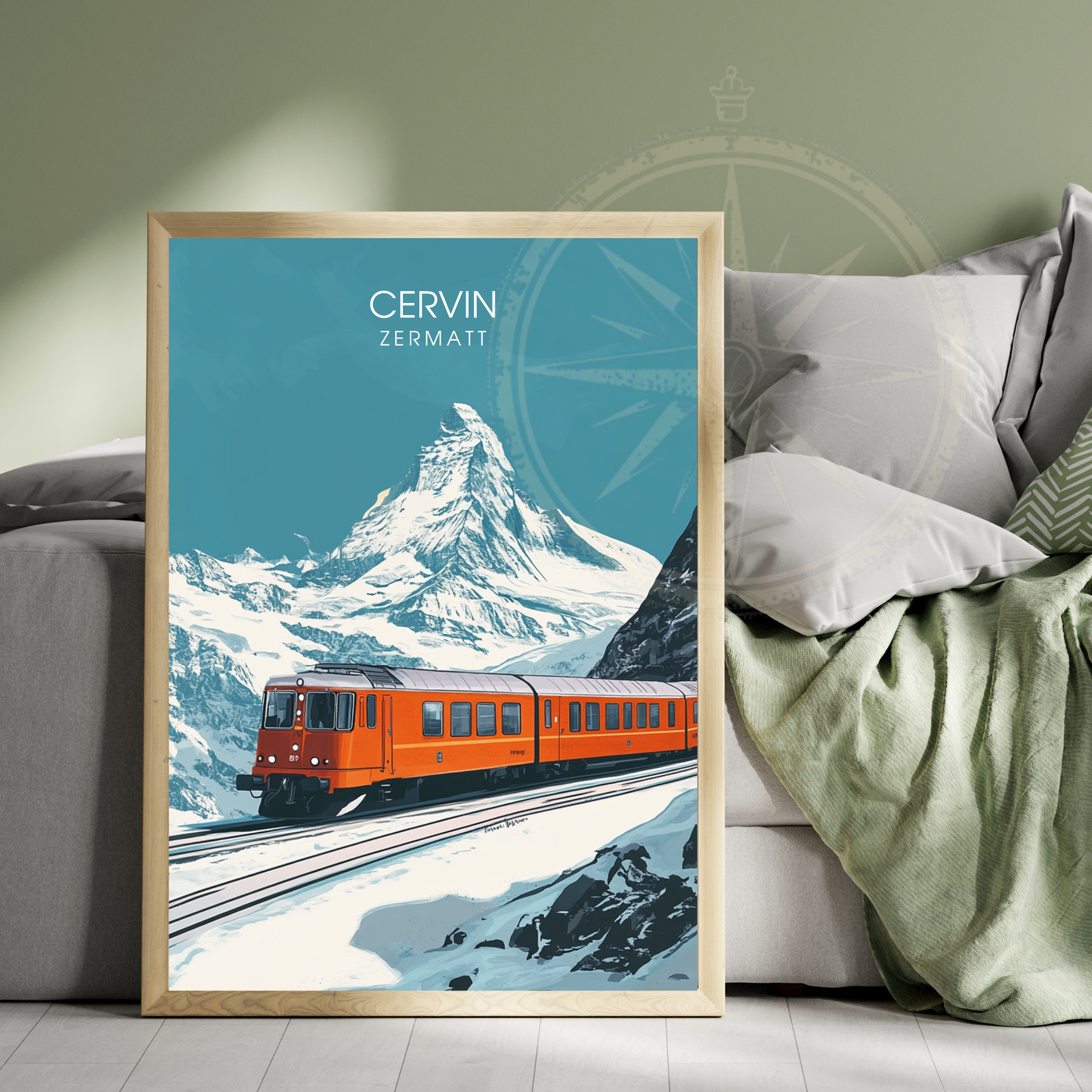 Affiche Cervin | Impression Suisse | Affiche Suisse-4