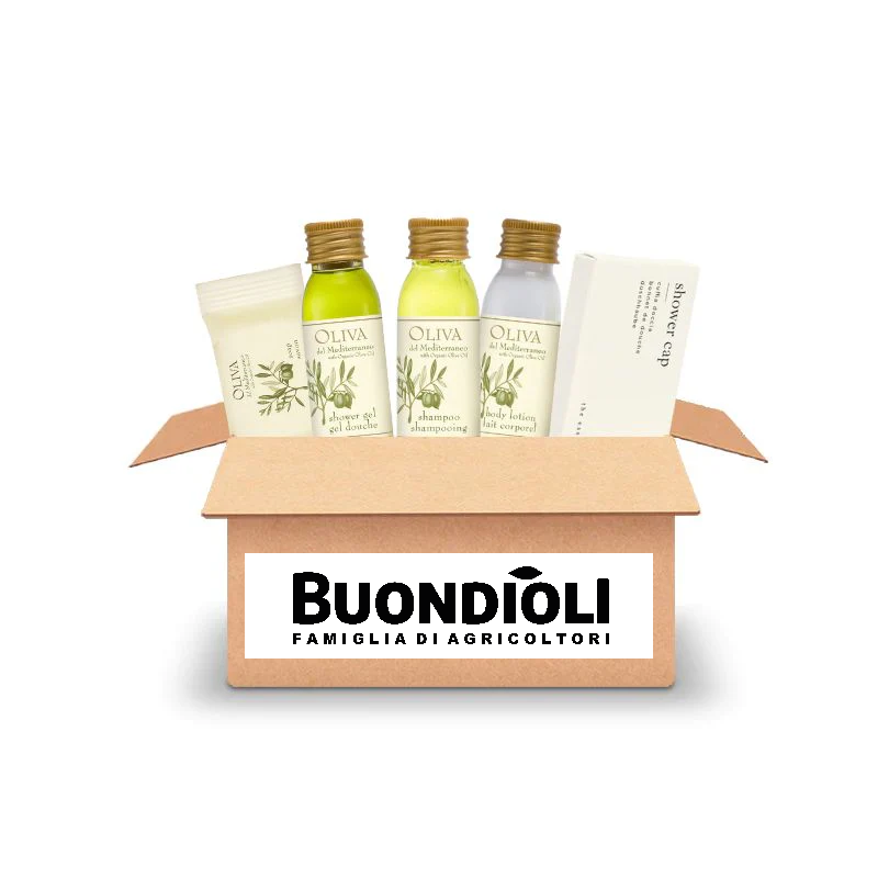 Kit di Benvenuto "Oliva del Mediterraneo" - Eleganza e Ospitalità Naturale
