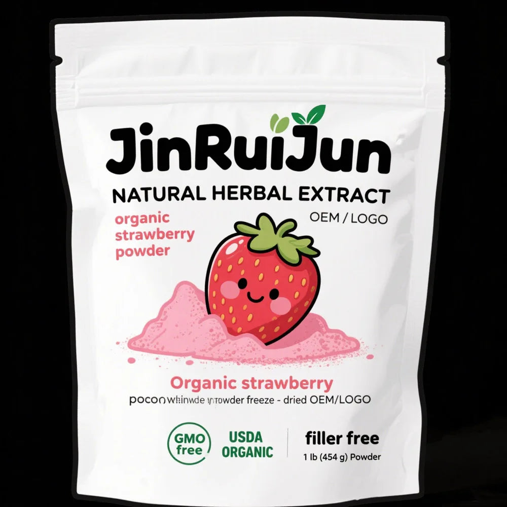 Meilleures ventes de fraises lyophilisées 100 % naturelles sans sucre ajouté Extrait de fruits croquants emballés sous vide Qualité alimentaire santé 1 kg