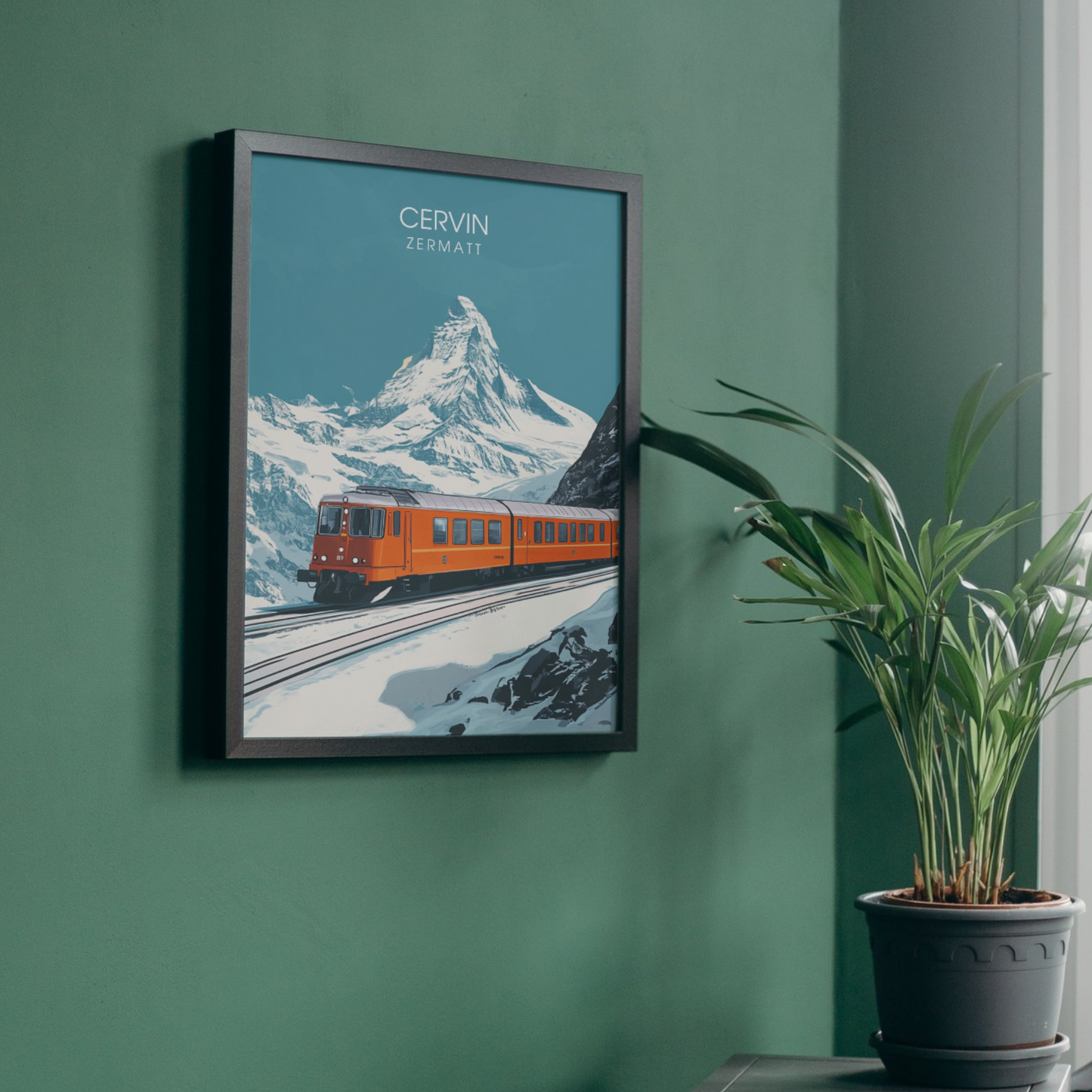 Affiche Cervin | Impression Suisse | Affiche Suisse-2