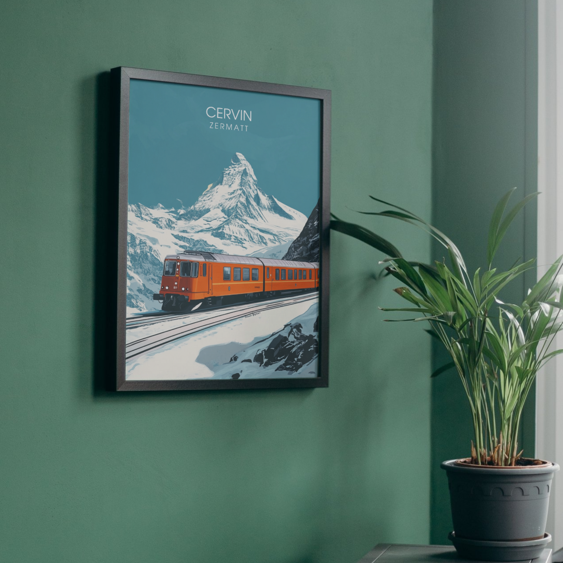 Affiche Cervin | Impression Suisse | Affiche Suisse-2