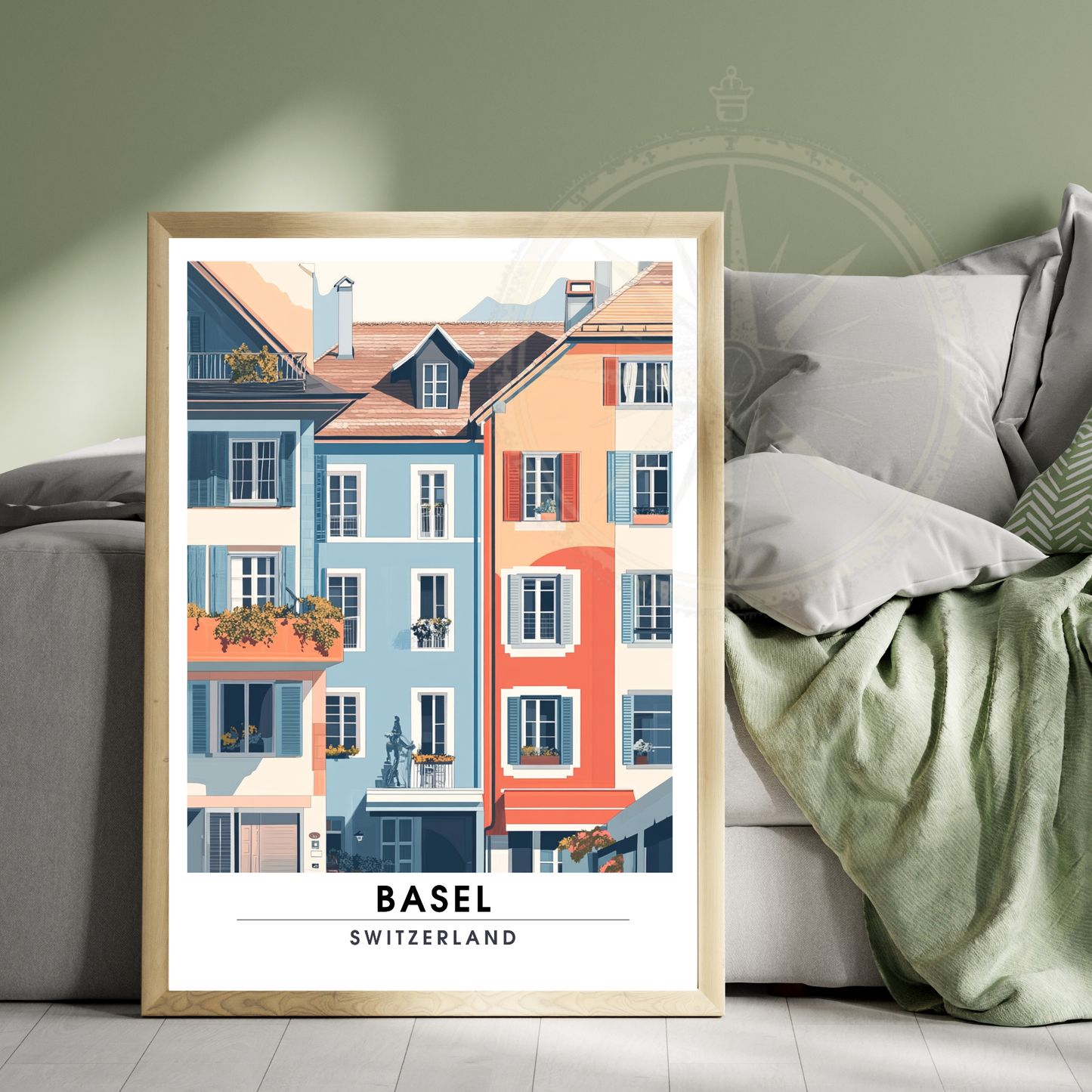 Affiche Bâle | Impression Suisse | Affiche Suisse-3