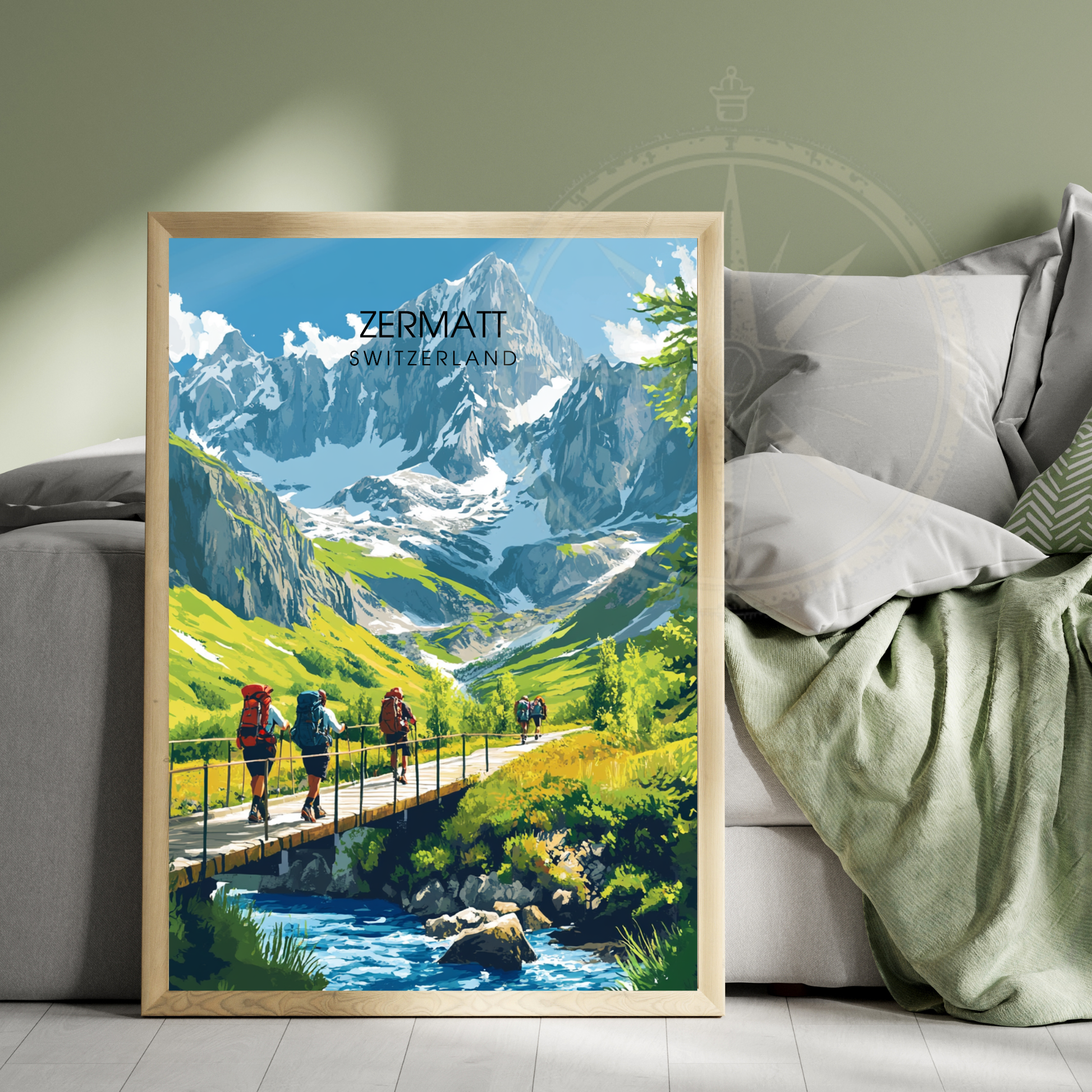 Affiche Zermatt | Impression Suisse | Affiche Suisse-4