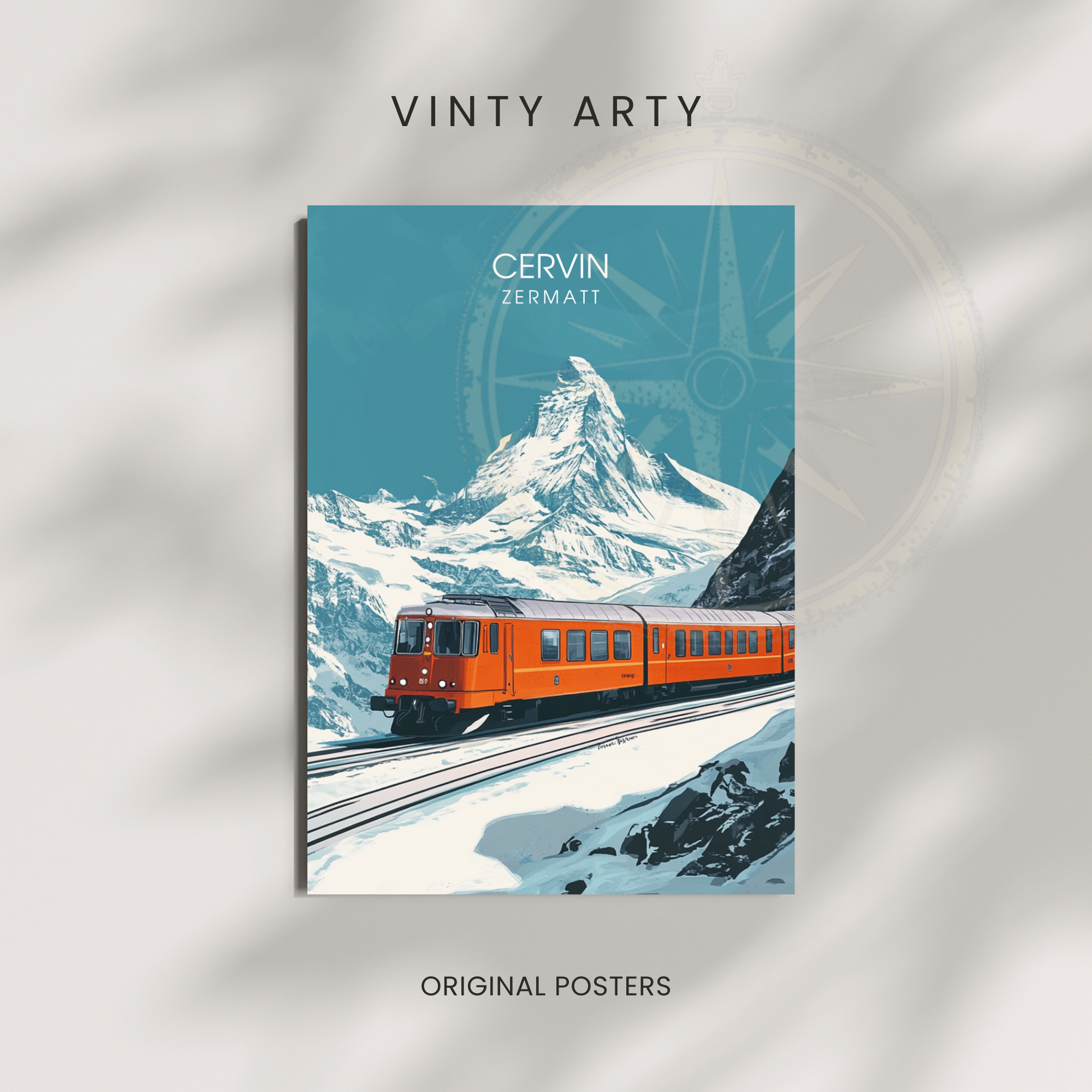 Affiche Cervin | Impression Suisse | Affiche Suisse-3