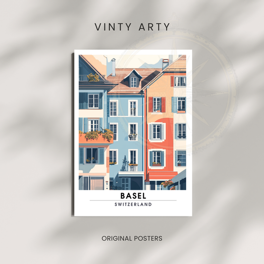 Affiche Bâle | Impression Suisse | Affiche Suisse-1