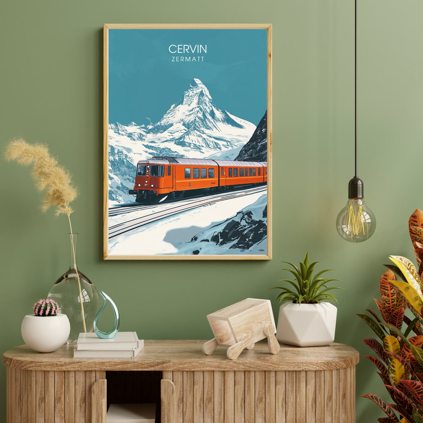 Affiche Cervin | Impression Suisse | Affiche Suisse-1