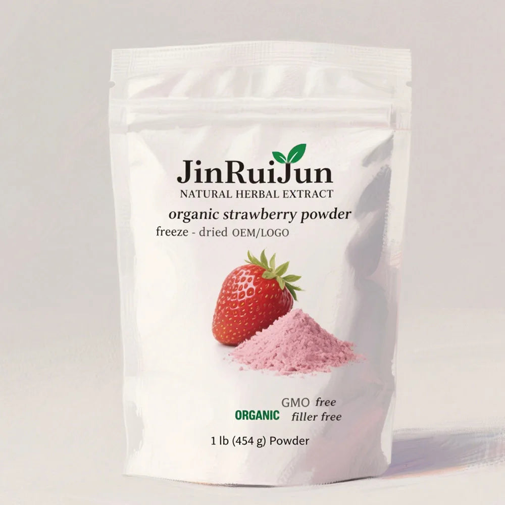 Meilleures ventes de fraises lyophilisées 100 % naturelles sans sucre ajouté Extrait de fruits croquants emballés sous vide Qualité alimentaire santé 1 kg