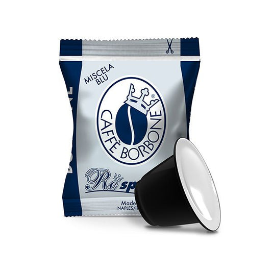 Capsules de Borbone Nespresso* Respresso blu (100 capsules)