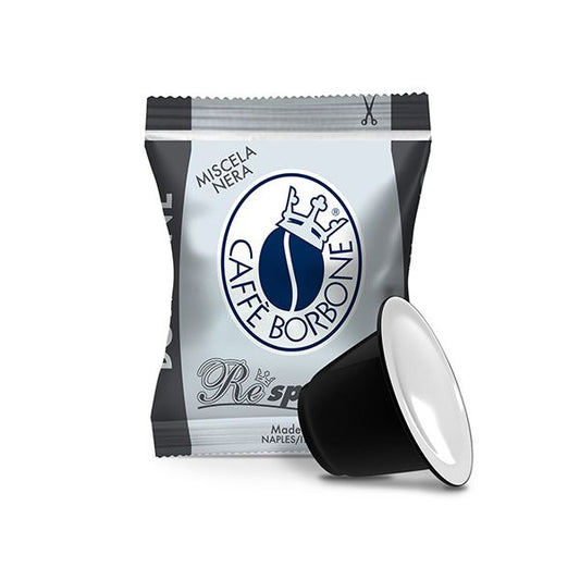 Capsules de Borbone Nespresso* Respresso Nera (100 capsules)