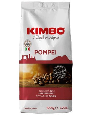 Kimbo Café en grain Pompei (1 Kg)